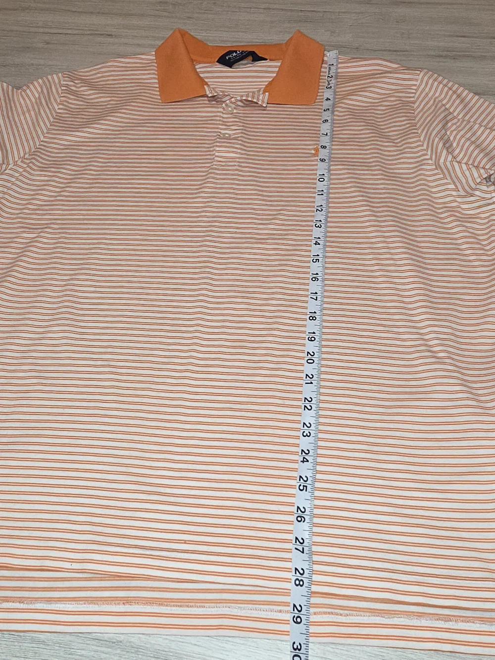 Polo Ralph Lauren Golf Short Sleeve Collared Shirt Men's Orange Size XL B7